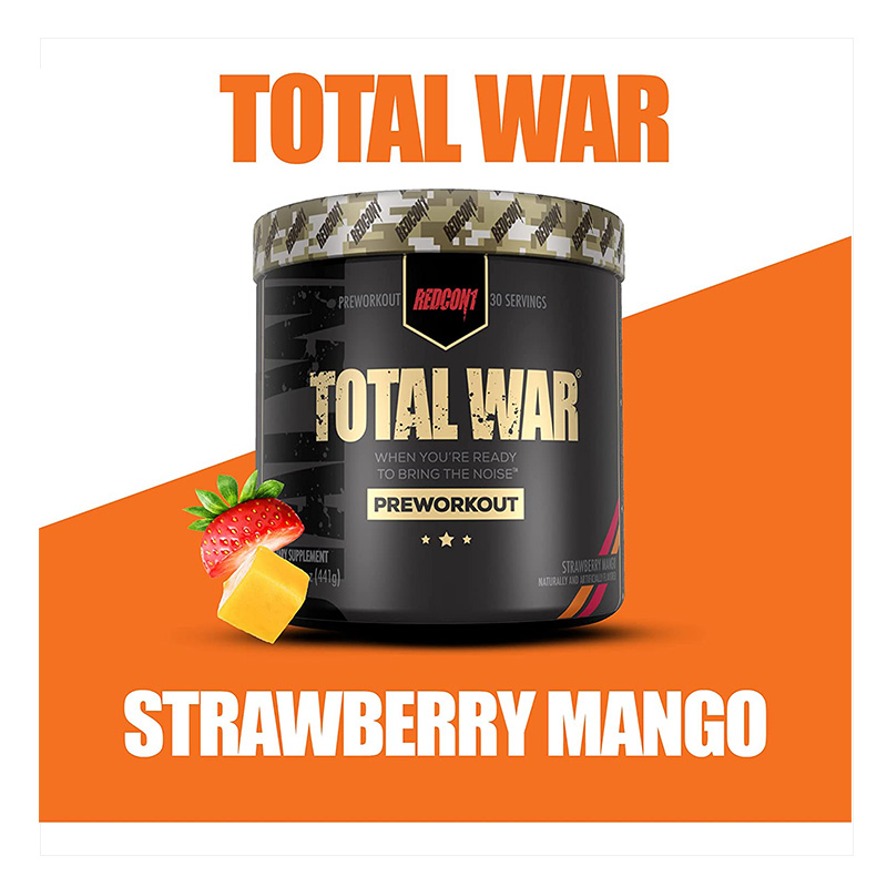 Redcon1 Total War Strawberry Mango 30 Servings Best Price in Abu Dhabi