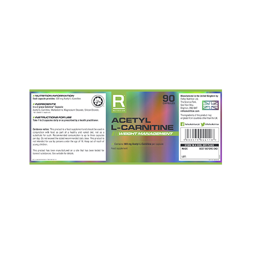 Reflex Acetyl L-Carntine 90 Caps Best Price in UAE