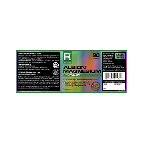 Reflex Albion Magnesium 125mg 90 Caps Best Price in UAE