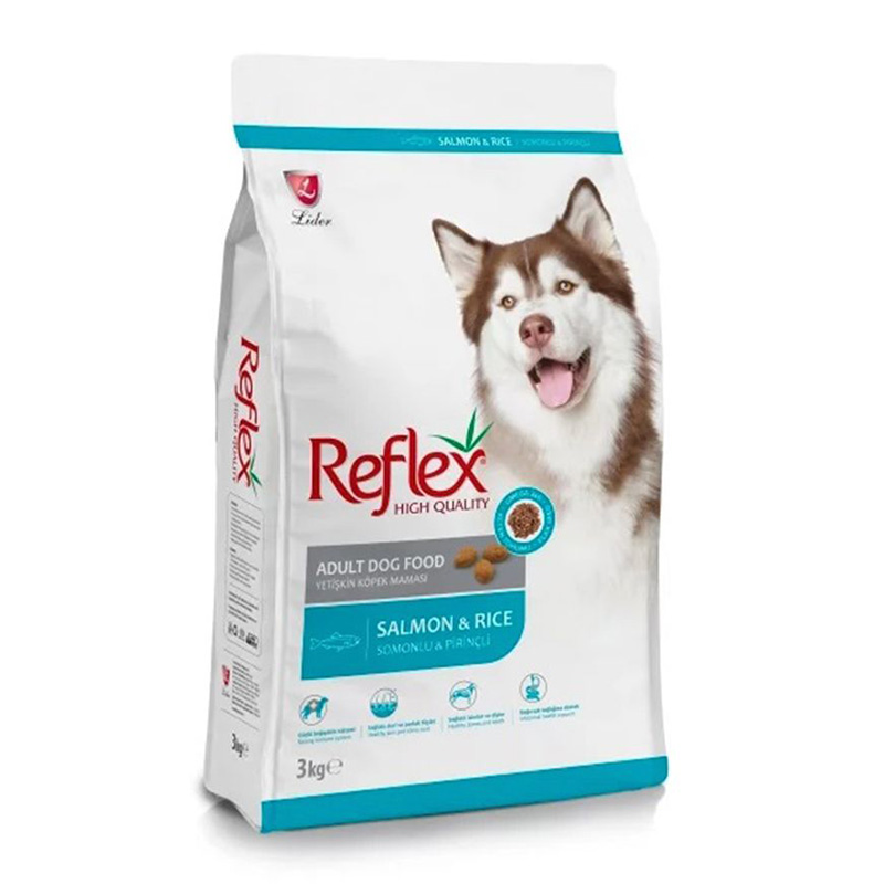 Reflex High Quality Adult Dog Food Salmon and Rice - 3Kg