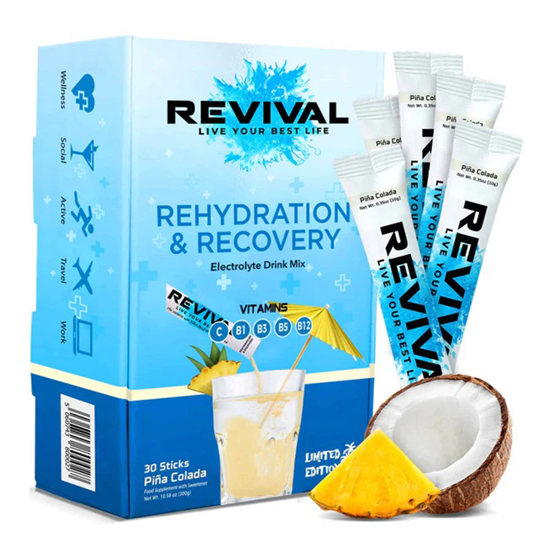 Revival Rehydration and Recovery Drink 30 Pack - Pina Colada
