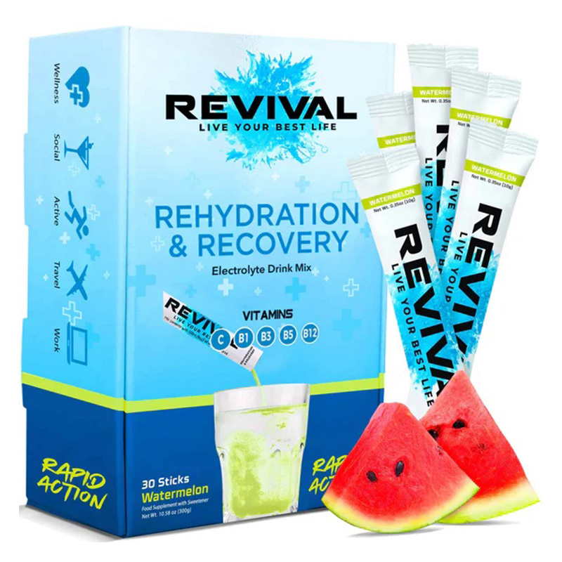 Revival Rehydration and Recovery Drink 30 Pack - Watermelon