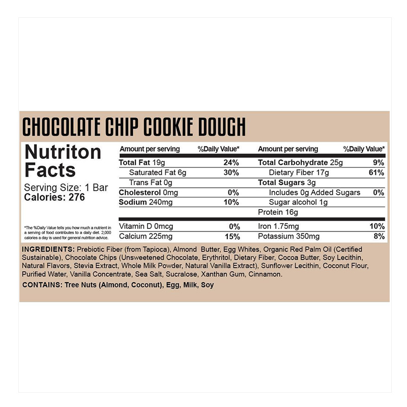 Rich Piana 5% Protein Bars Cookie Dough 10-Pack Best Price in Dubai