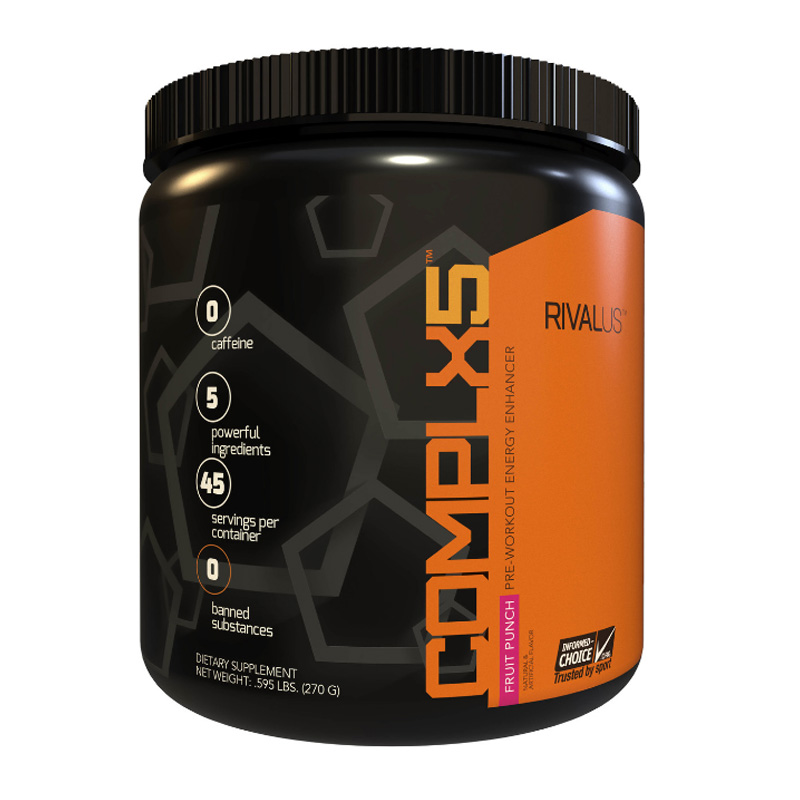 Rival Complx5 270g (Pre Workout Without Caffeine)