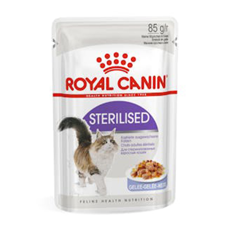 Royal Canin Sterilised Jelly Cat Food 85 g x 12 Pouches