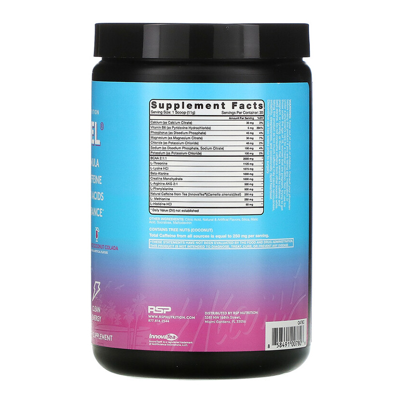 RSP Fast Fuel Pre Workout Miami Edition 330 g Best Price in UAE