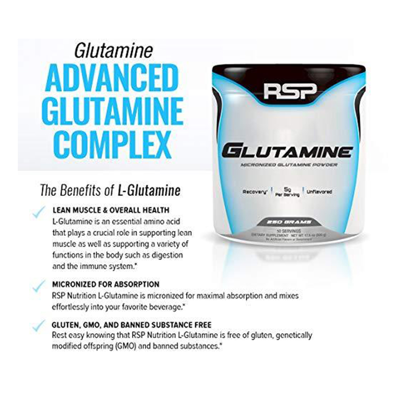 RSP Glutamine 250 gm Best Price in UAE