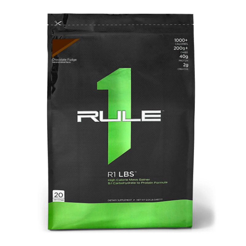 Rule One Protein R1 LBS High Calorie Mass Gainer 12 lbs (20 Servings) Best Price in UAE