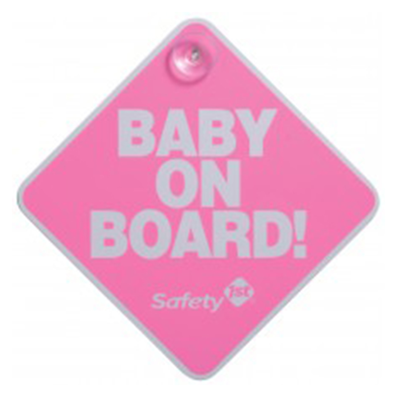 Safety 1st Baby on Board Pink/bBlue (X1) FR