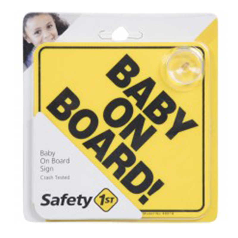 Safety 1st Baby on Board Yellow (EN) (X1)