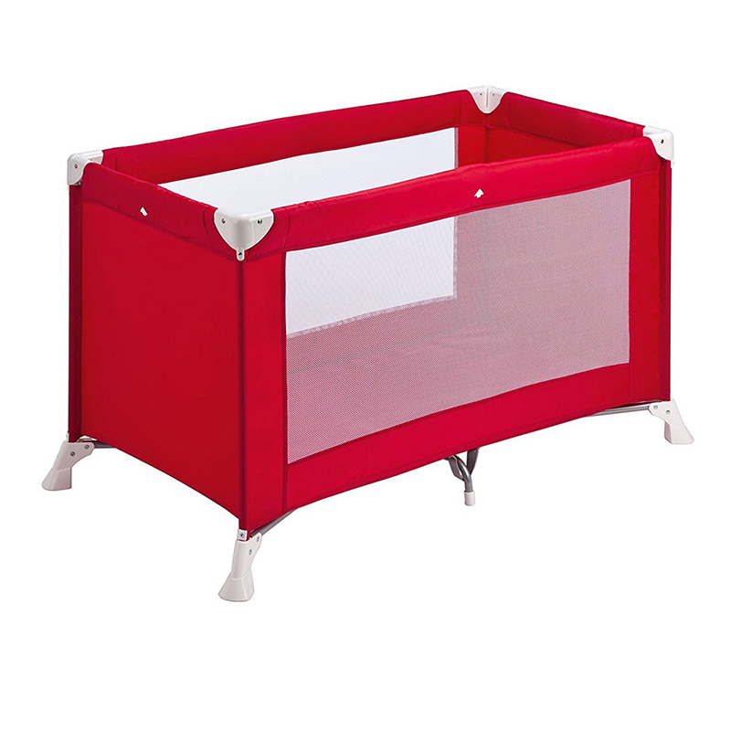 Safety 1st Soft Dreams Travel Cot Red Lines