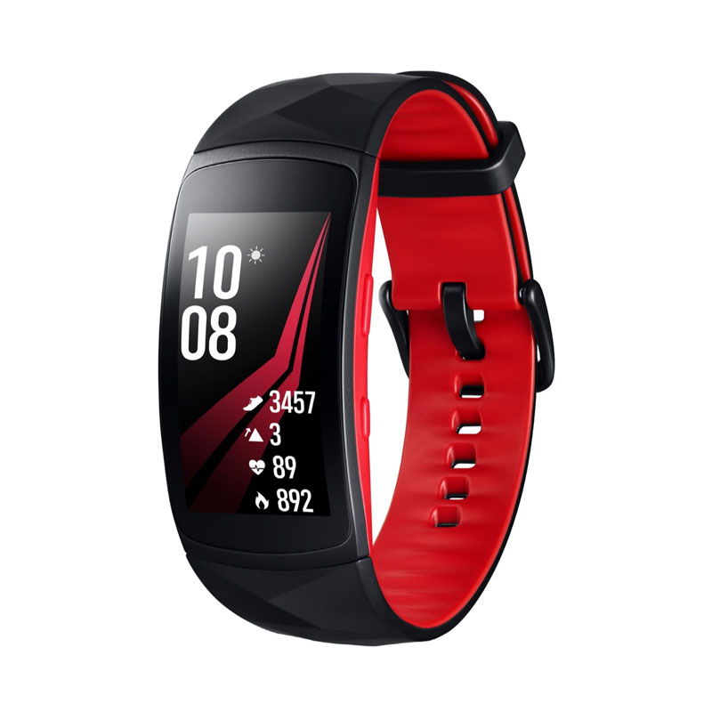 Samsung Gear Fit2 Pro Red Small Smartwatch