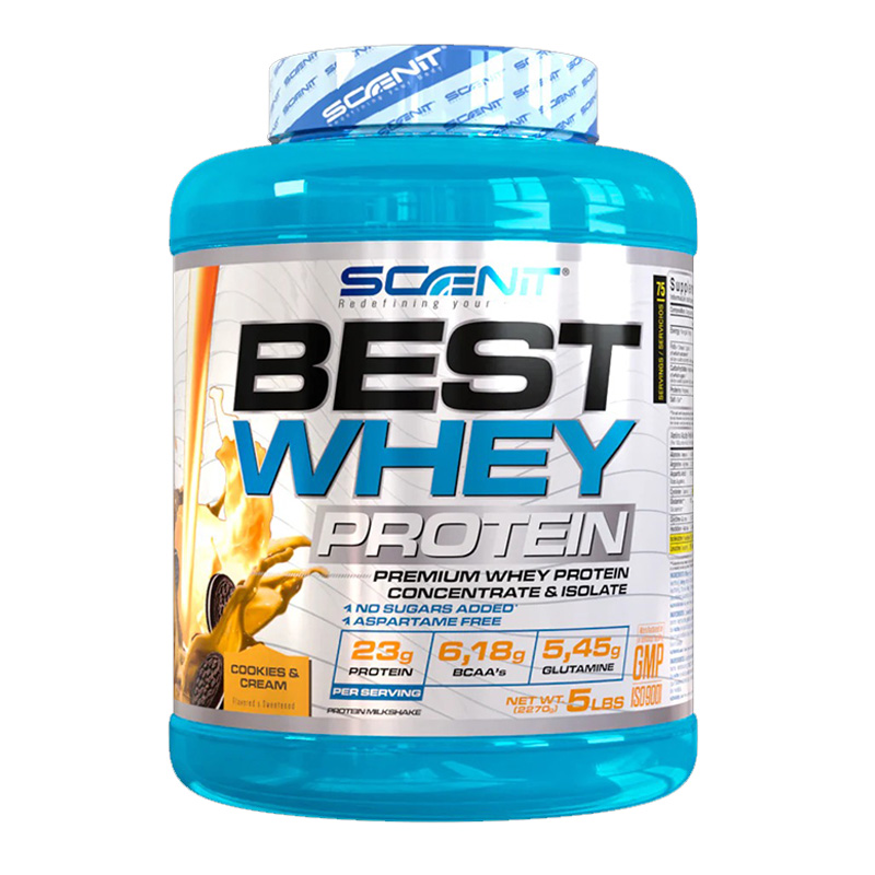 Scenit Nutrition Best Whey Protein 5 lbs - Cookies N Cream