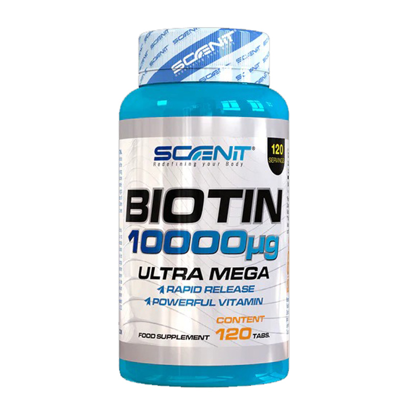 Scenit Nutrition Biotin 10000 µg 120 Tabs