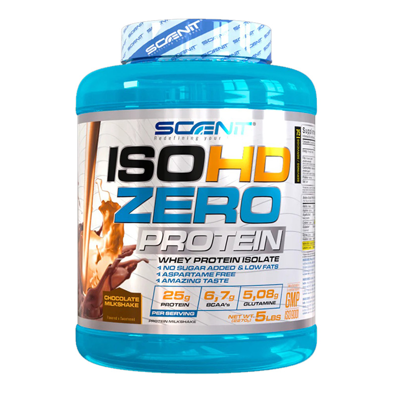 Scenit Nutrition ISO HD Zero Protein 5 lbs - Chocolate Best Price in UAE