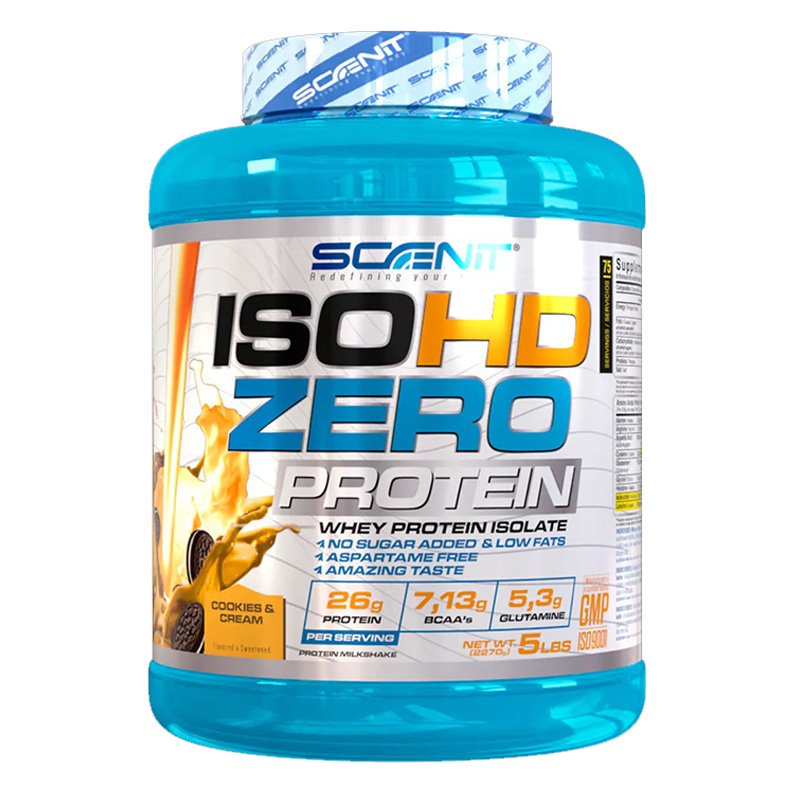 Scenit Nutrition ISO HD Zero Protein 5 lbs - Cookie Best Price in UAE