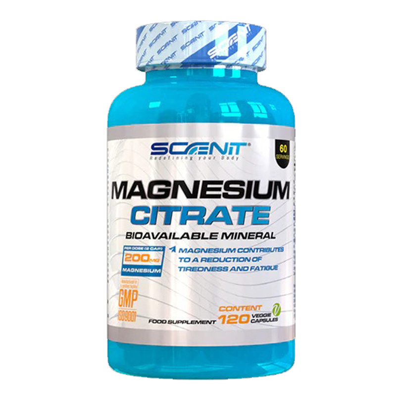 Scenit Nutrition Magnesium Citrate 200 MG - 120 Caps