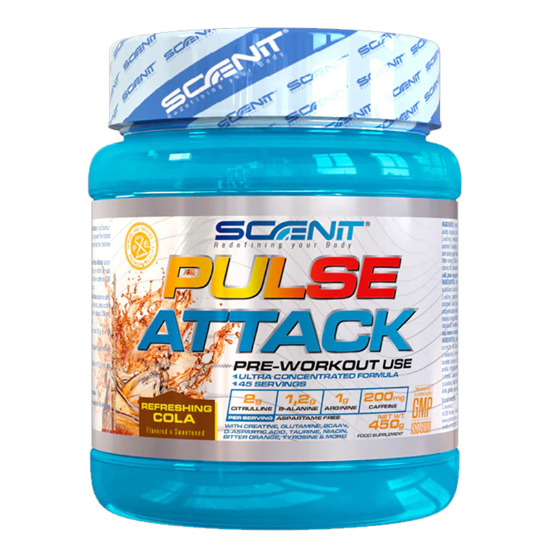 Scenit Nutrition Pulse Attack 450 G - Cola