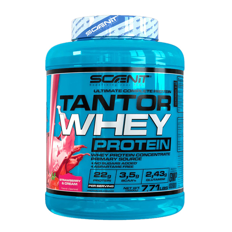 Scenit Nutrition Tantor Whey Protein 7.7 lbs - Strawberry N Cream Best Price in UAE