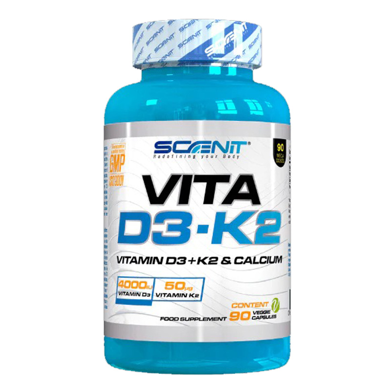 Scenit Nutrition Vita D3-K2 90 Capsule