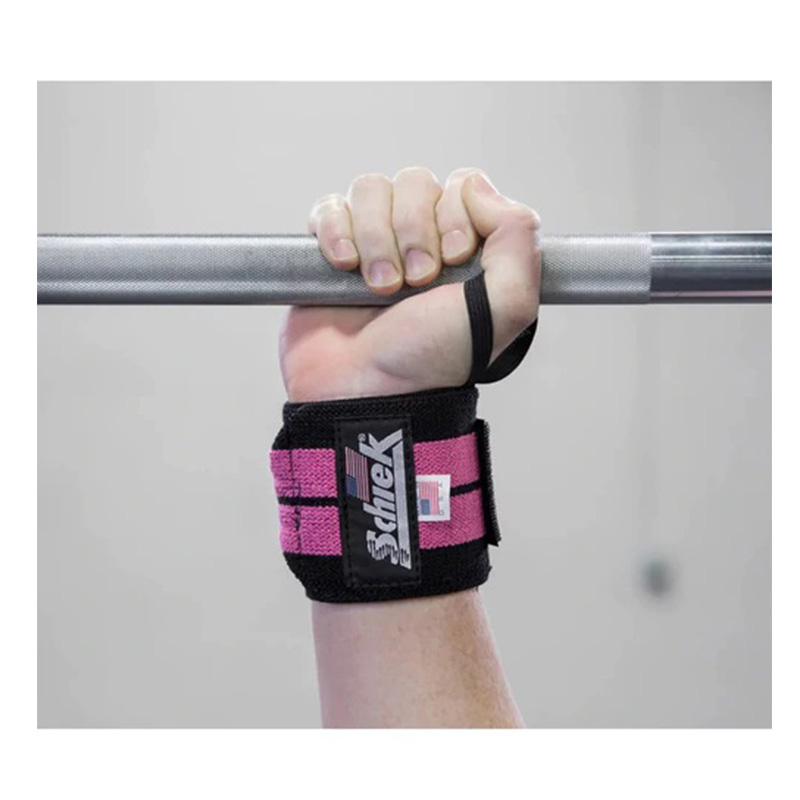 Schiek 12 Inch Heavy Duty Wrist Wrap Pink Best Price in Sharjah