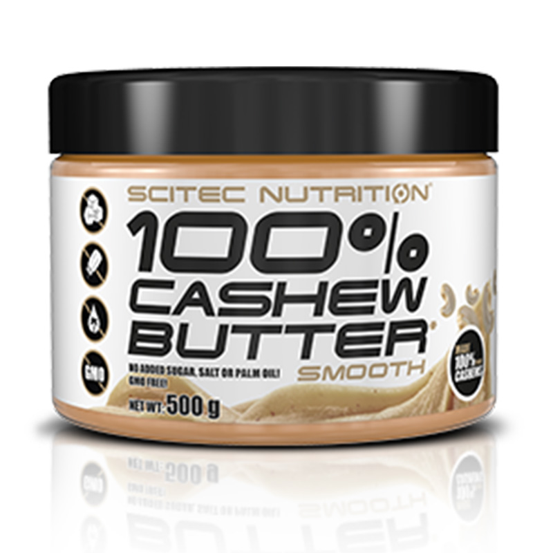 Scitec Nutrition 100% Cashew Butter Smooth (500g) Best Price in UAE