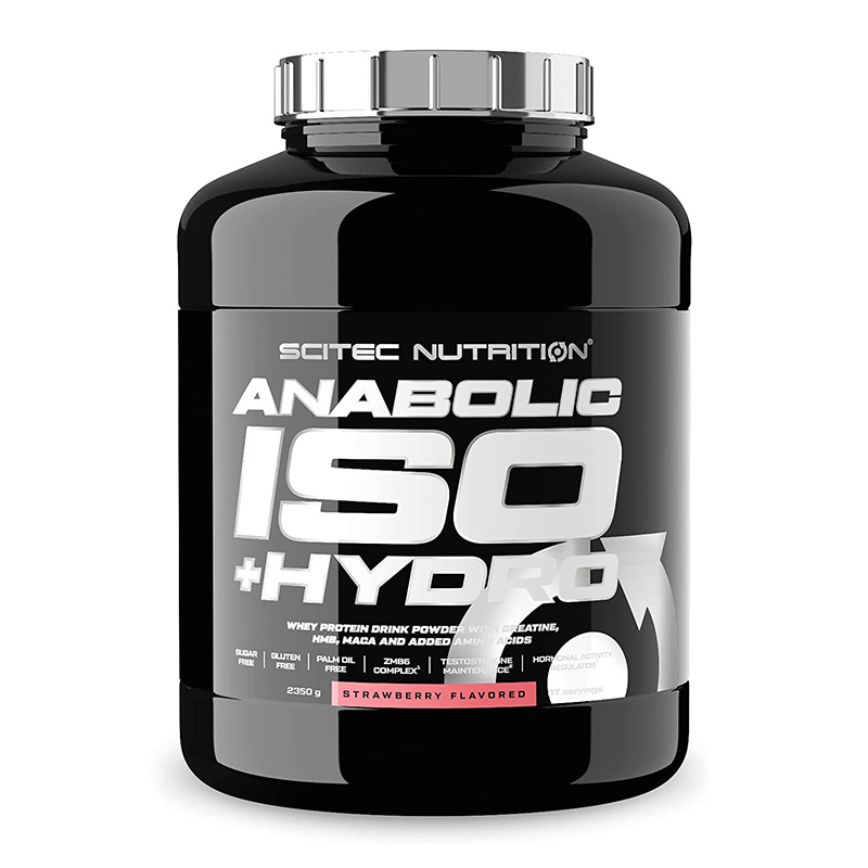 Scitec Nutrition Anabolic ISO+Hydro 2350 g - Strawberry Best Price in UAE