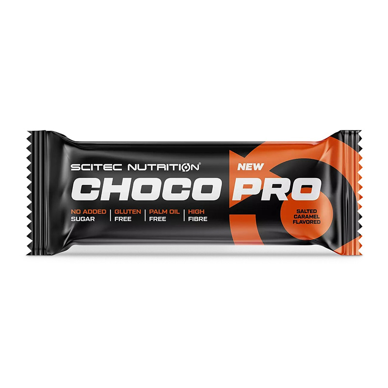 Scitec Nutrition Choco Pro Bar 50 G - Salted Caramel x 20 Bars in 1 Box