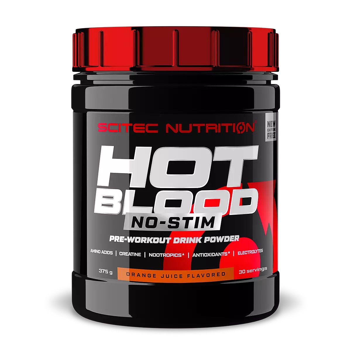 Scitec Nutrition Hot Blood No-Stim 375 G - Orange