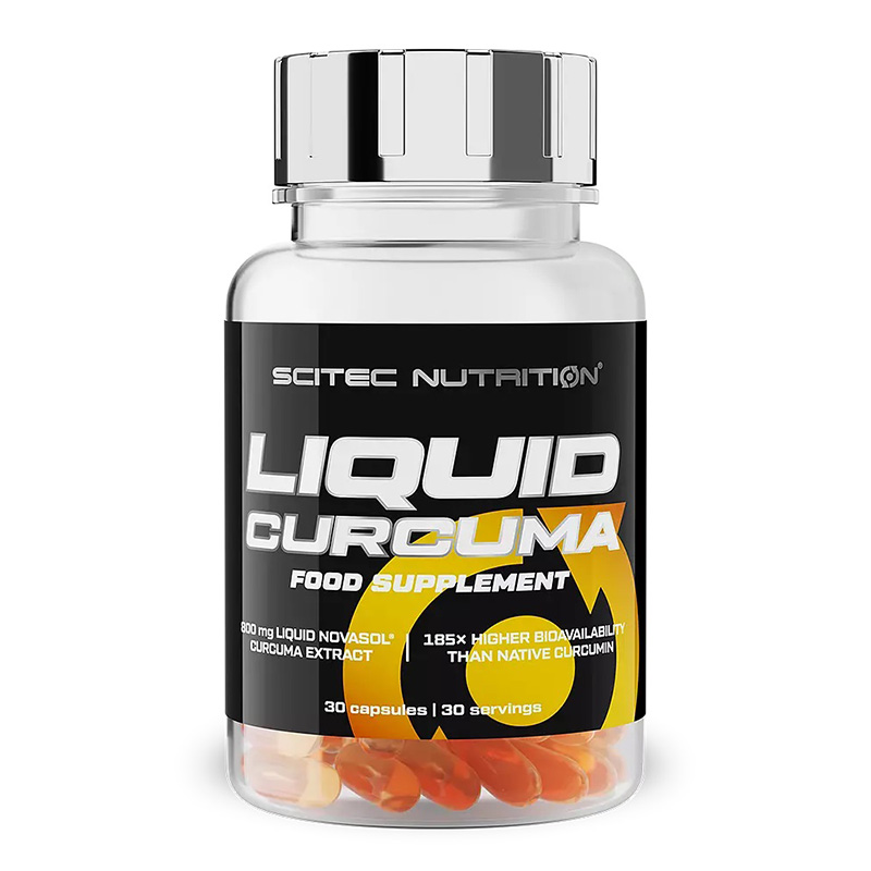 Scitec Nutrition Liquid Curcuma Food Supplement 30 Caps