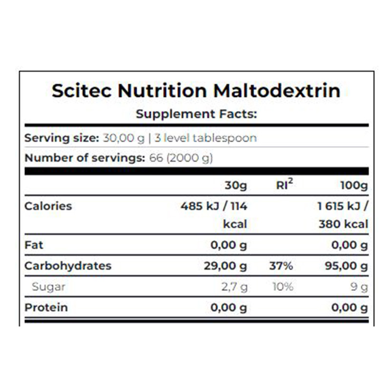 Scitec Nutrition Maltodextrin 2KG Best Price in Dubai