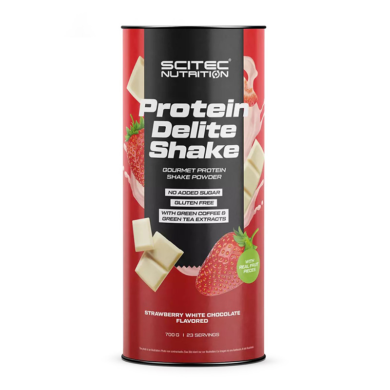 Scitec Nutrition Protein Delite Shake 700g 23 Servings - Strawberry White Chocolate