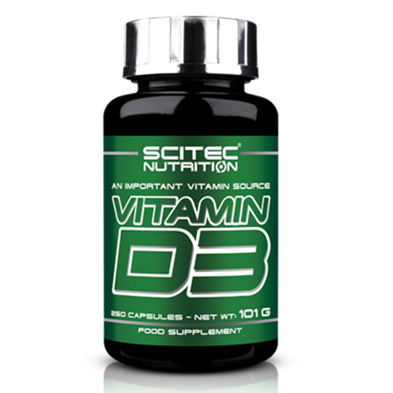 Scitec Nutrition Vitamin D3 250 Capsules 250 Servings