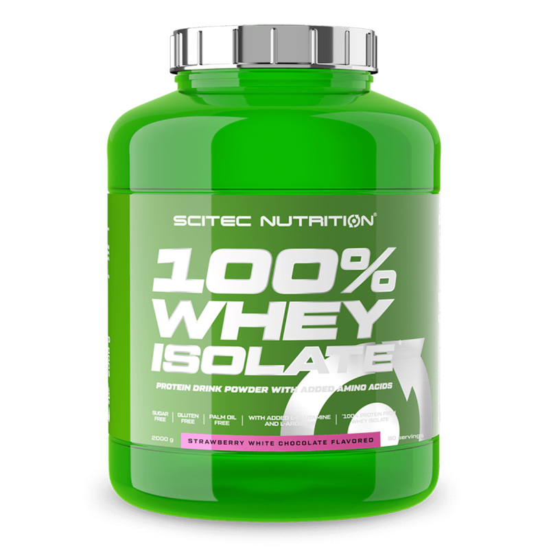 Scitic Nutrition 100% Whey Isolate 2 Kg - Strawberry White Chocolate Best Price in UAE
