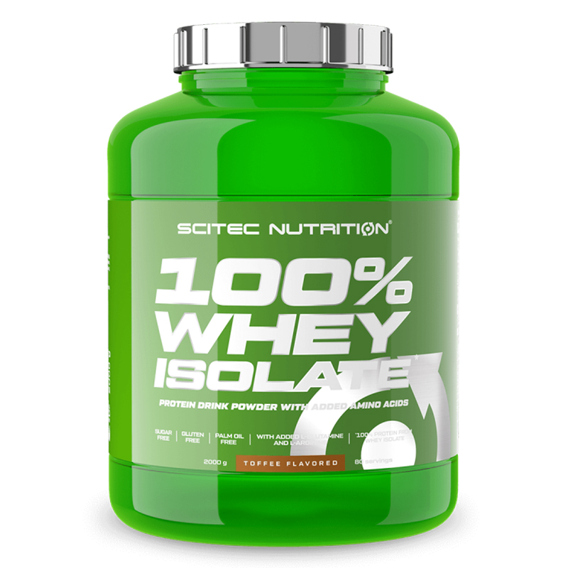 Scitic Nutrition 100% Whey Isolate 2 Kg - Toffee Best Price in UAE