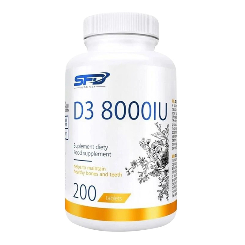 SFD Nutrition D3 8000 - 200 Caps