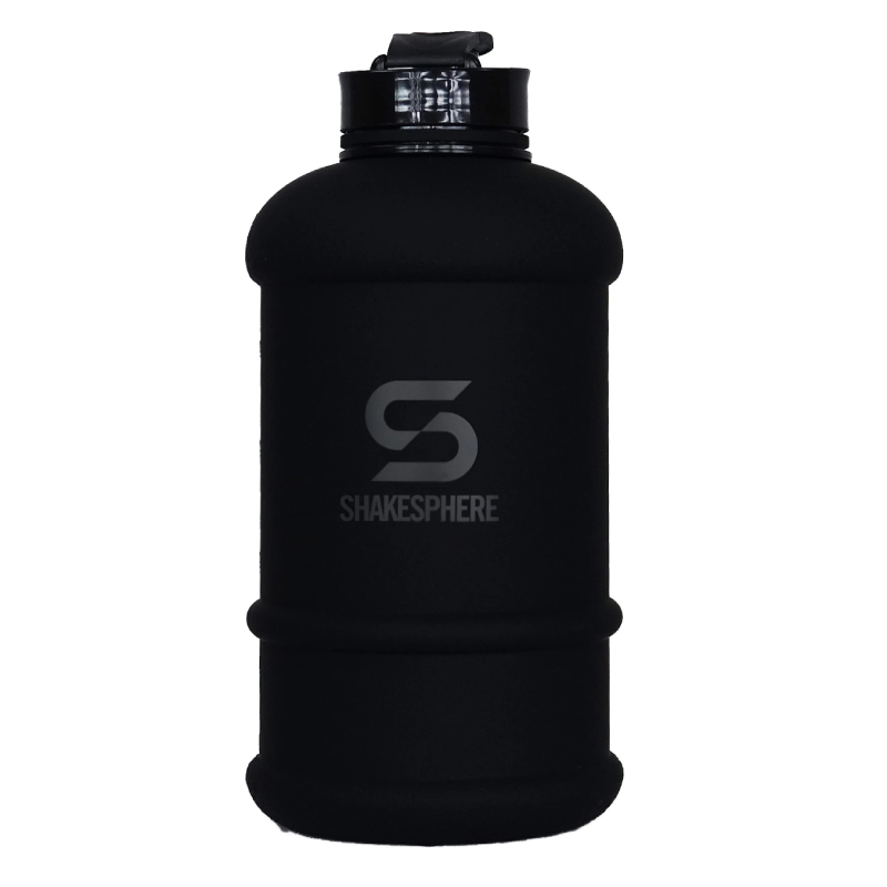 ShakeSphere Hydration Jug 1.3 L Matte Black/Black Logo