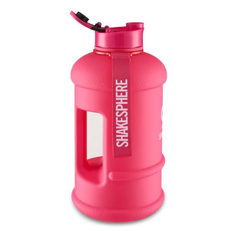 ShakeSphere Hydration Jug 1.3 L Matte Pink/White Logo Best Price in Dubai
