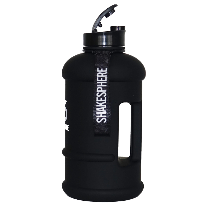 ShakeSphere Hydration Jug 2.2 L Matte Black/White Logo Best Price in Dubai