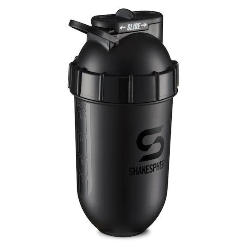 ShakeSphere Tumbler Original 700mls Glossy Black/Black Logo Best Price in Abu Dhabi