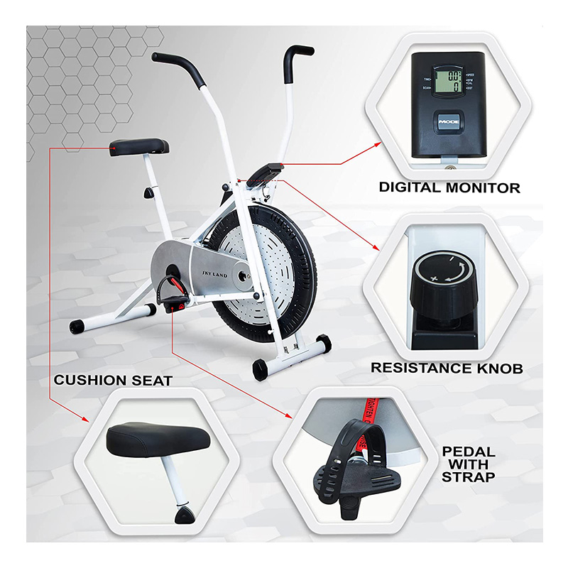 Sky Land Fitness Exercise Bike Air Cycle for Home Gym Best Price in UAE