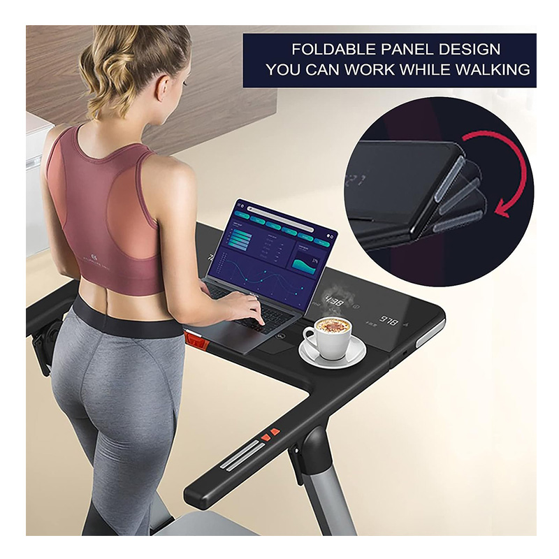 Sky Land Fitness Foldable Treadmill with LED Display Black Best Price in Sharjah