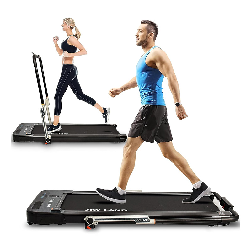 Sky Land Fitness Slim Treadmill 2 in 1 Black Best Price in Dubai