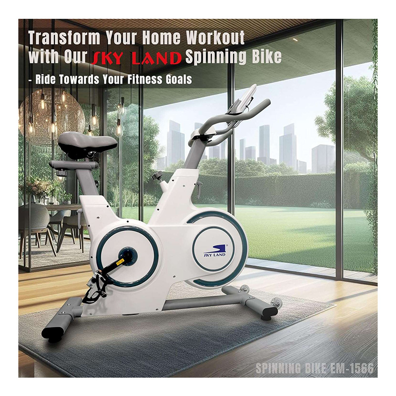 Sky Land Indoor Spin Bike with Fit Show App Best Price in Ajman