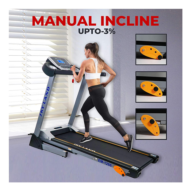 Sky Land Powerful Motor DC 2 HP - 4HP Peak Treadmill Best Price in Ajman