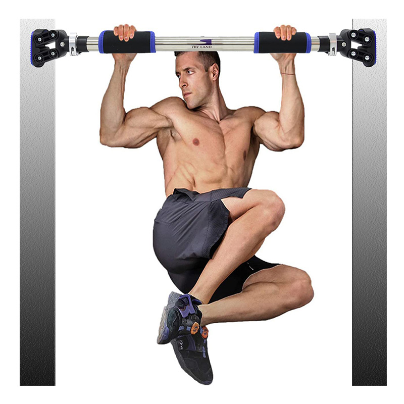 Skyland Adjustable Doorway Gym Horizontal Steel Bar Chin Pull Up Home Workout Best Price in Dubai