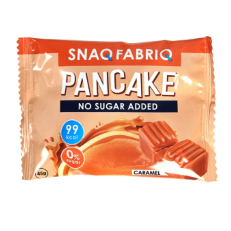 Snaq Fabriq Pancake 45 G 10 Pcs in Box - Soft Caramel Best Price in Abu Dhabi