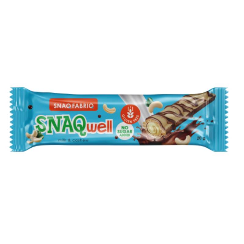 Snaq Fabriq Snaq Well Wafer Bar 20 G 15 Pcs in Box - Milky Nut Best Price in Abu Dhabi