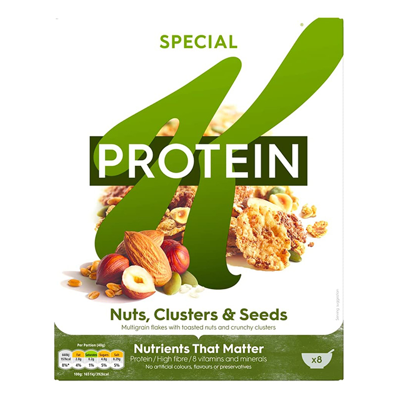 Special K Kelloggs Protein Nuts Clusters and Seeds 330 g