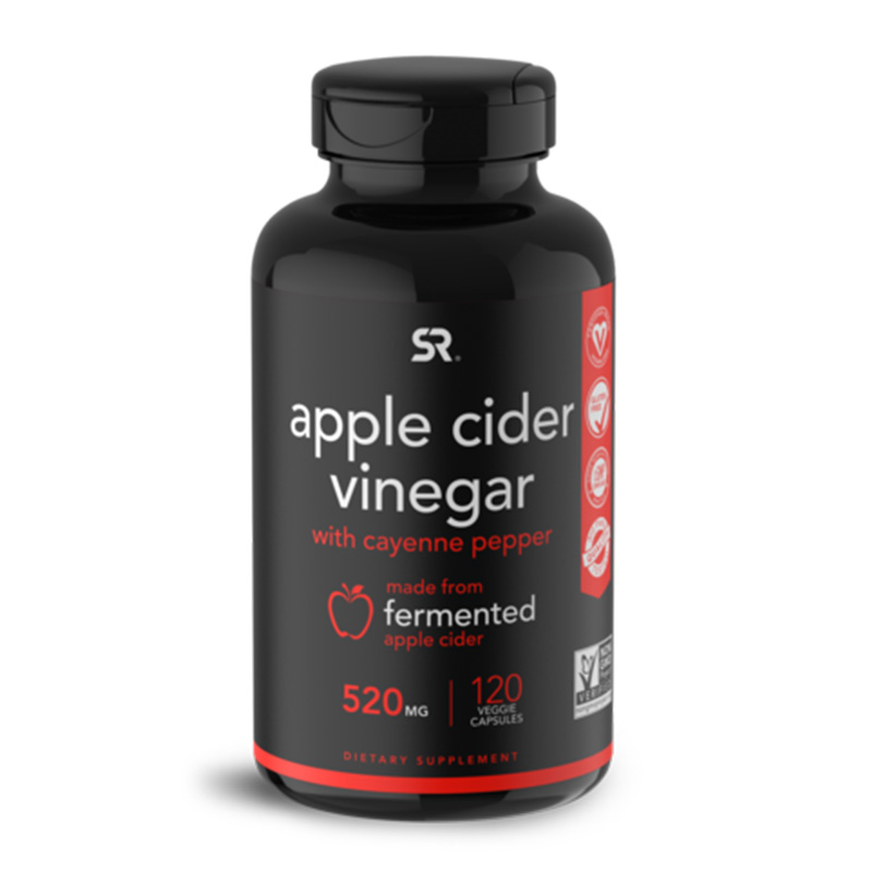 Sports Research Apple Cider Vinegar 500mg 60 Capsules